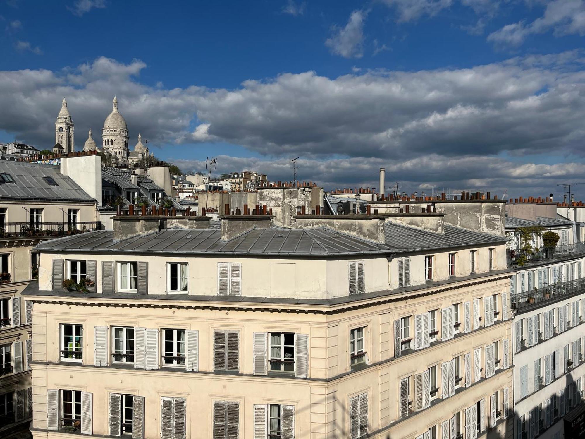 Montmartre Belle Vue Lejlighed Paris Eksteriør billede