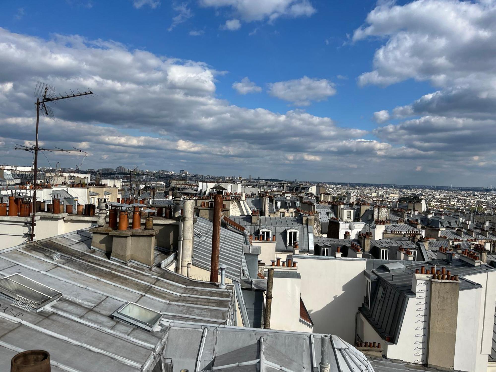 Montmartre Belle Vue Lejlighed Paris Eksteriør billede